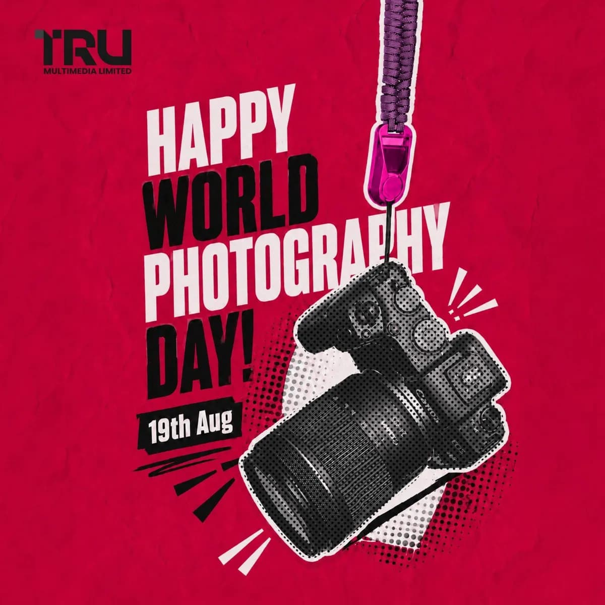 Happy World Photography Day!

#WorldPhotographyDay #TRUMultimedia #Photography #VisualStorytelling #Photographers #CaptureTheMoment